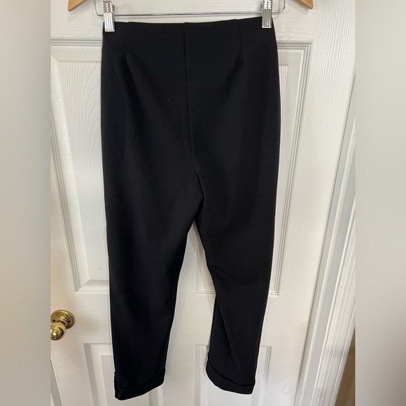 NYC Black Trousers, women’s size 6 with Tie Waist - Picture 2 of 3